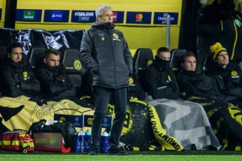 Trainer Lucien Favre (Borussia Dortmund) beim Champions League Spiel zwischen Borussia Dortmund und dem FC Bruegge am 26.11.2018, Borussia Dortmund vs FC Brugge, Champions League, 28.11.2018 Dortmund Copyright: xSchuelerx xEibnerx-xPressefotox EP_EER