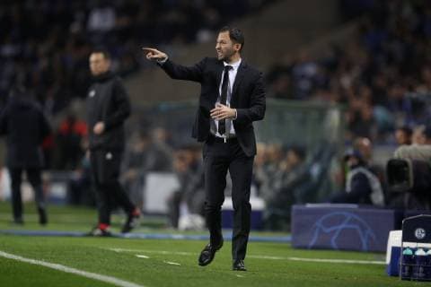 28.11.2018, Fussball, Saison 2018 2019, Champions League, 5. Spieltag - FC Porto - FC Schalke 04 Cheftrainer Domenico TEDESCO (FC Schalke 04) Porto Estadio do Dragao Portugal