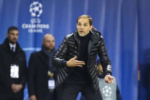 Thomas Tuchel ( Entraineur Coach PSG ) FOOTBALL : PSG vs Liverpool - Ligue des Champions - 28 11 2018 GwendolineLeGoff Panoramic 
