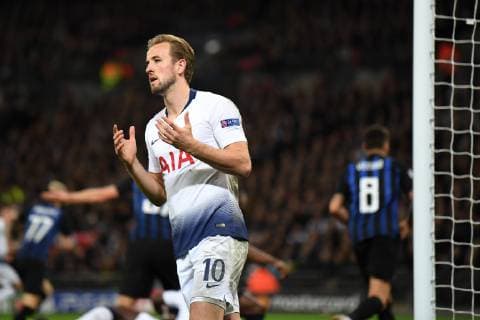 Tottenham Hotspur v Inter Milan UEFA Champions League A frustrated Harry Kane of Tottenham Hotspur during the UEFA Champions League match at Wembley Stadium, London Content Not Available For UK Newspapers Copyright: xMartynxHaworthx FIL-12611-0021