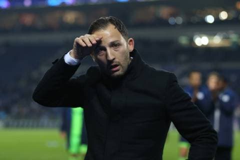 28.11.2018, Fussball, Saison 2018 2019, Champions League, 5. Spieltag - FC Porto - FC Schalke 04 Cheftrainer Domenico TEDESCO (FC Schalke 04) Porto Estadio do Dragao Portugal
