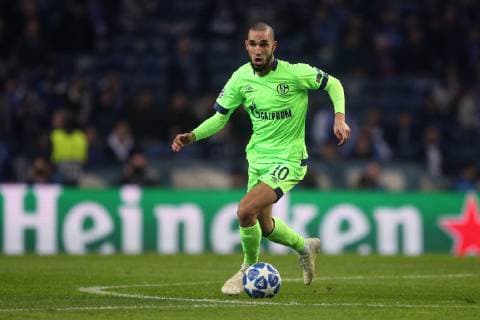 28.11.2018, Fussball, Saison 2018 2019, Champions League, 5. Spieltag - FC Porto - FC Schalke 04 Nabil BENTALEB (FC Schalke 04) Porto Estadio do Dragao Portugal