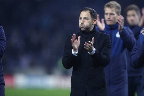 28.11.2018, Fussball, Saison 2018 2019, Champions League, 5. Spieltag - FC Porto - FC Schalke 04 Cheftrainer Domenico TEDESCO (FC Schalke 04) Porto Estadio do Dragao Portugal
