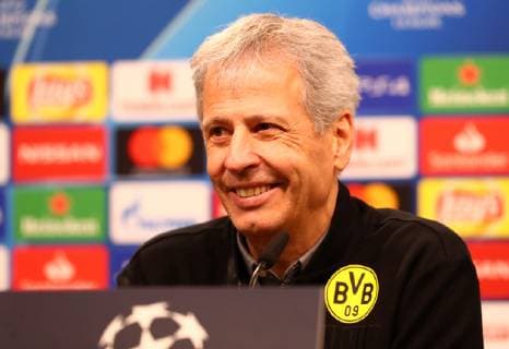 Mittwoch 28.11.2018, Saison 2018 2019, UEFA Champions League, 5. Spieltag im Dortmunder Signal Iduna Park, BVB 09 Borussia Dortmund - Club Brügge, Lucien Favre (BVB, Trainer) auf der anschliessenden Pressekonferenz
