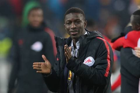 SOCCER - UEFA EL, RBS vs RB Leipzig SALZBURG,AUSTRIA,29.NOV.18 - SOCCER - UEFA Europa League, group stage, Red Bull Salzburg vs RasenBallsport Leipzig. Image shows Amadou Haidara (RBS). GEPAxpictures xMathiasxMandl