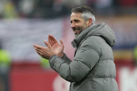SOCCER - UEFA EL, RBS vs RB Leipzig SALZBURG,AUSTRIA,29.NOV.18 - SOCCER - UEFA Europa League, group stage, Red Bull Salzburg vs RasenBallsport Leipzig. Image shows head coach Marco Rose (RBS). GEPAxpictures xMathiasxMandl