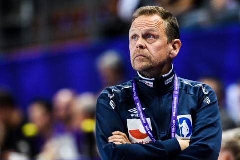Handball, EM, Damen, Norwegen - Deutschland 181201 Thorir Hergeirsson, head coach of Norway, during the EHF European WomenÕs Handball Championship match between Norway and Germany on December 1, 2018 in Brest. Photo: Fredrik Varfjell BILDBYRN kod FV 150167  Copyright: FREDRIKxVARFJELL BB181201FV004