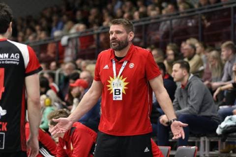 Aaron Ziercke (Trainer TuS N-Luebbecke), TuS N-Luebbecke vs HSG Nordhorn-Lingen, Handball, 2. Bundesliga, 01.12.2018, TuS N-Luebbecke vs HSG Nordhorn-Lingen, Handball, 2. Bundesliga, 01.12.2018 Luebbecke Copyright: xEibner Jan_Strohdiekx EP_JSK