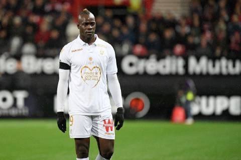 09 MARIO BALOTELLI (NICE) FOOTBALL : Guingamp vs Nice - Ligue 1 Conforama - 01 12 2018 FEP Panoramic 