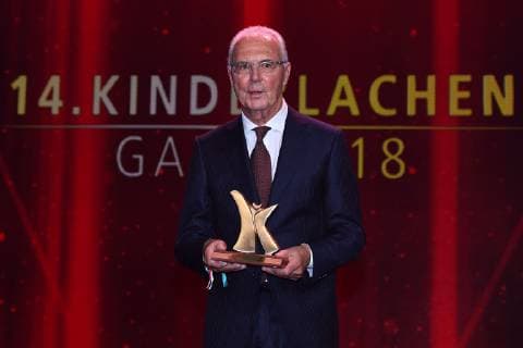 14. Kinderlachen-Gala 2018 am 01.12.2018 in der Westfalenhalle in Dortmund Franz Beckenbauer