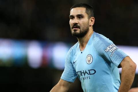 Ilkay Gundogan of Manchester City during the Premier League match at the Etihad Stadium, Manchester. Picture date: 1st December 2018. Picture credit should read: James Wilson Sportimage EDITORIAL USE ONLY. No use with unauthorised audio, video, data, fixture lists, club league logos or live services. Online in-match use limited to 120 images, no video emulation. No use in betting, games or single club league player publications. SPI38601.JPG