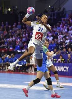Kanor Orlane HANDBALL : Championnat d Europe Feminin 2018 - Nancy 02 12 2018 - France vs Slovenie - 1er Tour MAO Panoramic 