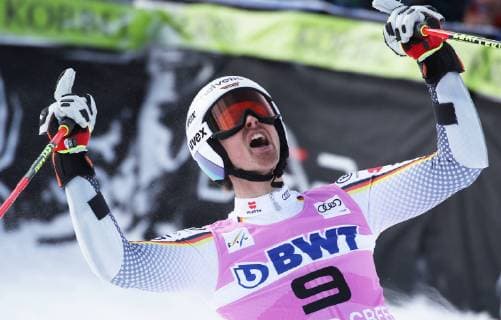 Sport Themen der Woche KW48 Sport Bilder des Tages ALPINE SKIING - FIS WC Beaver Creek BEAVER CREEK,COLORADO,USA,02.DEC.18 - ALPINE SKIING - FIS World Cup, giant slalom, men. Image shows the rejoicing of Stefan Luitz (GER). GEPAxpictures xAndreasxPranter