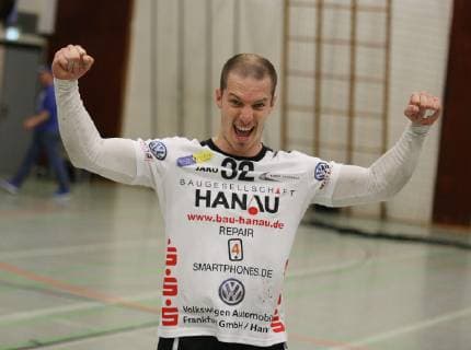 02.12.2018, xmgx, Handball 3.Liga, HSG Hanau - HSC 2000 Coburg II v.l. Björn Christoffel (Hanau) Hanau Hessen Deutschland (DEU)