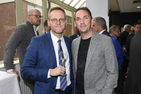 BRUSSELS, BELGIUM - DECEMBER 3 : Peter Croonen, Dimitri De Conde during the 8th Raymond Goethals Trophy on December 03, 2018 in Brussels, Belgium, 3 12 2018 FOOTBALL : 8eme Trophee Raymond Goethals - Bruxelles - 03 12 2018 PhotoNews Panoramic 