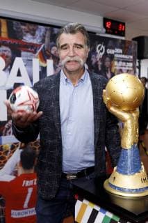 Heiner Brand bei der Pressekonferenz zur Handball WM 2019 Handball Is Coming Home in der WM-Kabine von 2007 in der Lanxess-Arena. Köln, 03.12.2018
