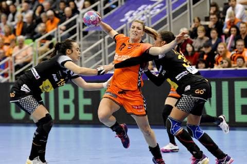 03-12-2018 HANDBAL: 13TH WOMENS EUROPEAN HANDBALL CHAMPIONSHIP: NEDERLAND-SPANJE: MONTBELIARD Nycke Groot (NED) Foto: SCS Soenar Chamid xVIxVIxImagesx xSoenarxChamidxsportfotografiexIVx 12976439