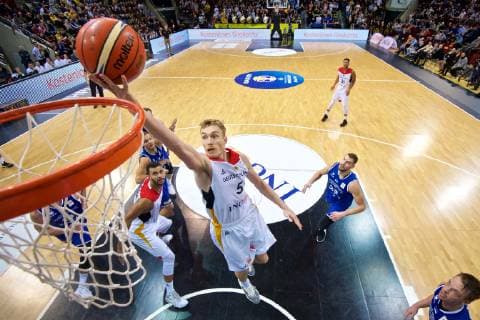 Basketball Ludwigsburg 03.12.2018 Länderspiel Nationalmannschaft European Qualifier für WM 2019 Qualifikation 2. Runde Deutschland (GER) - Estland (EST) Nils Giffey (Deutschland, No.05)