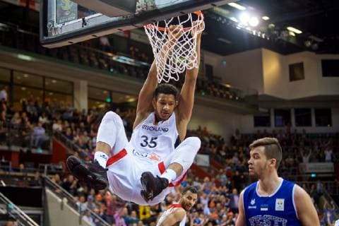 Basketball Ludwigsburg 03.12.2018 Länderspiel Nationalmannschaft European Qualifier für WM 2019 Qualifikation 2. Runde Deutschland (GER) - Estland (EST) Karim Jallow (Deutschland, No.35)