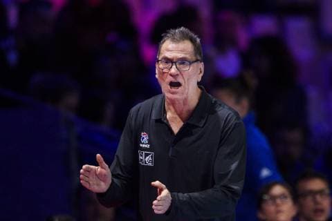 181206 Olivier Krumbholz, head coach of France during the EHF European WomenÕs Handball Championship match between Denmark and France on Dec 6, 2018 in Nantes. Photo: Ludvig Thunman BILDBYRN kod LT 35564 Copyright: LUDVIGxTHUNMAN BB181206LT042