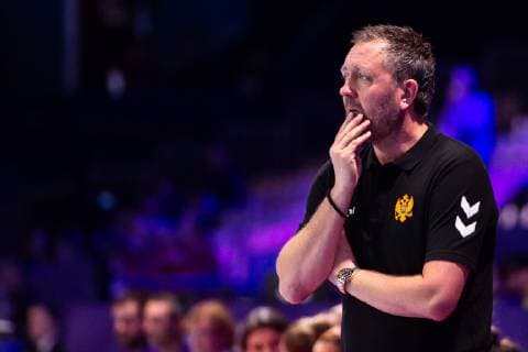 181206 Head coach Per Johansson of Montenegro during the EHF European WomenÕs Handball Championship match between Sweden and Montenegro on Dec 6, 2018 in Nantes. Photo: Ludvig Thunman BILDBYRN kod LT 35565 Copyright: LUDVIGxTHUNMAN BB181206LT053