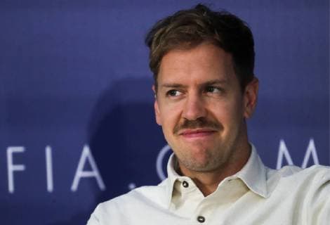 Sport Themen der Woche KW49 Sport Bilder des Tages ST PETERSBURG, RUSSIA â€“ DECEMBER 7, 2018: German racing driver Sebastian Vettel at a news conference by Formula One world champions at the Astoria Hotel on the sidelines of the General Assembly of the Federation Internationale de l Automobile (FIA). Alexander Demianchuk TASS  TS09A43A