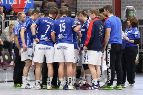 Auszeit TV 05 07 Huettenberg, TuS N-Luebbecke vs TV 05 07 Huettenberg, Handball, 2. Bundesliga, 08.12.2018, TuS N-Luebbecke vs TV 05 07 Huettenberg, Handball, 2. Bundesliga, 08.12.2018 Luebbecke Copyright: xEIBNER JanxStrohdiekx EP_JSK
