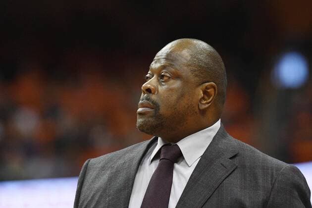 December 8, 2018: Georgetown Hoyas head coach Patrick Ewing at the start of the second half of play. The Syracuse Orange defeated the Georgetown Hoyas 72-71 at the Carrier Dome in Syracuse, NY. Cal Media NCAA College League USA Basketball 2018: Georgetown vs Syracuse DEC 08 - ZUMAc04_ 20181208_zaf_c04_474 Copyright: xAlanxSchwartzx