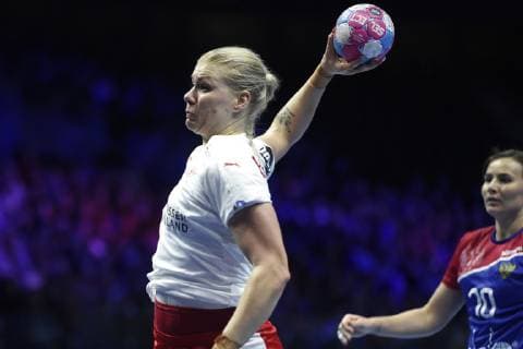 Handball, Damen EM, Dänemark - Russland EM kamp Danmark-Rusland i Nantes, Frankrig mandag den 10. december 2018. , Denmark Copyright: LiselottexSabroex COP104 spdk20181210-183820-L