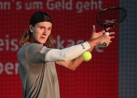Marvin Rehberg, Deutsche Meisterschaften 2018 Tennis - Deutsche Meisterschaften 2018 - Deutsche Meisterschaft - - Biberach an der Riss - Baden-Wuerttemberg - Germany - 11 December 2018. Â Copyright: xJuergenxHasenkopfx