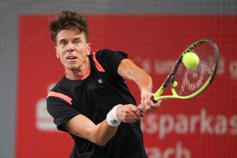 Nils Brinkmann, Deutsche Meisterschaften 2018 Tennis - Deutsche Meisterschaften 2018 - Deutsche Meisterschaft - - Biberach an der Riss - Baden-Wuerttemberg - Germany - 11 December 2018. Â Copyright: xJuergenxHasenkopfx