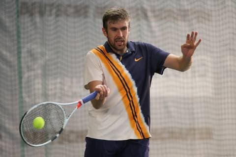 Christoph Negritu, Deutsche Meisterschaften 2018 Tennis - Deutsche Meisterschaften 2018 - Deutsche Meisterschaft - - Biberach an der Riss - Baden-Wuerttemberg - Germany - 11 December 2018. Â Copyright: xJuergenxHasenkopfx