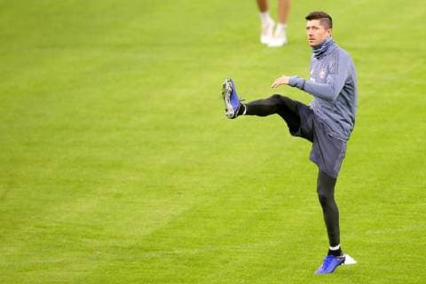 Robert Lewandowski (FC Bayern Muenchen 9), Training, Ajax Amsterdam vs FC Bayern Muenchen, Fussball, Champions League Gruppenphase,11.12.2018 Training, Ajax Amsterdam vs FC Bayern Muenchen, Fussball, Champions League Gruppenphase,11.12.2018 Amsterdam Copyright: xEIBNER HarryxLangerx EP_HLR