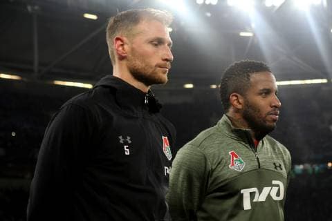 Offizielle Verabschiedung von Benedikt Höwedes (Lokomotiv Moskau) und Jefferson Farfan (Lokomotiv Moskau) beim Champions League Spiel (Saison 2018 19) FC Schalke 04 - Lokomotive Moskau. Copyright: Thomas Pakusch