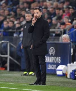 11.12.2018, Fussball, UEFA Champions League, Saison 2018 2019, Vorrunde, 6. Spieltag, FC Schalke 04 - Lokomotive Moskau, Trainer Domenico Tedesco (FC Schalke 04)
