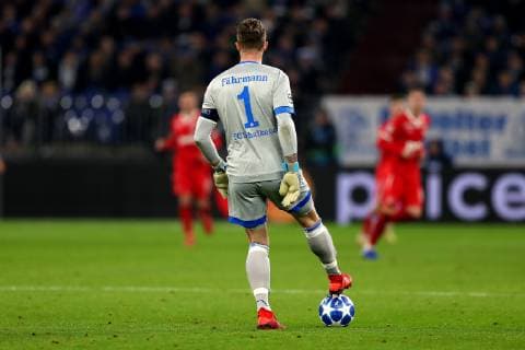 Ralf Fährmann (FC Schalke 04) beim Champions League Spiel (Saison 2018 19) FC Schalke 04 - Lokomotive Moskau. Copyright: Thomas Pakusch