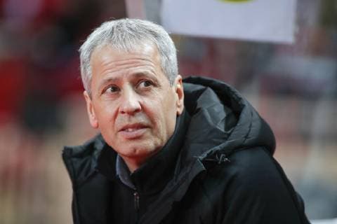Monaco, 11.12.2018, UEFA Champions League - 2018 19 Season, Gruppenphase - Gruppe A - 6. Spieltag, AS Monaco - Borussia Dortmund, Coach Lucien Favre (Dortmund) Schaut, looks on ( DeFodi535