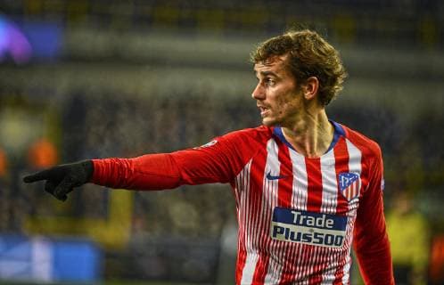 Atletico s Antoine Griezmann FOOTBALL : Club Bruges vs Atletico Madrid - Ligue des Champions - 11 12 2018 PhotoNews Panoramic 