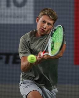 Lukas Ollert, Deutsche Meisterschaften 2018 Tennis - Deutsche Meisterschaften 2018 - Deutsche Meisterschaft - - Biberach an der Riss - Baden-Wuerttemberg - Germany - 11 December 2018. Â Copyright: xJuergenxHasenkopfx