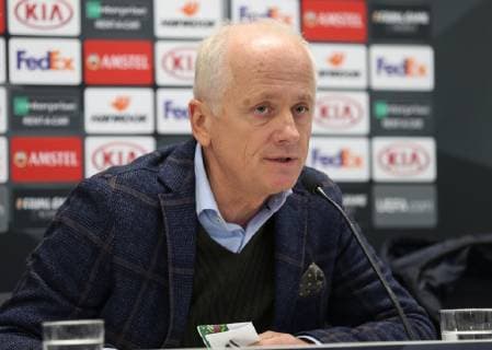 SOCCER - UEFA EL, Rapid vs Rangers VIENNA,AUSTRIA,12.DEC.18 - SOCCER - UEFA Europa League, group stage, SK Rapid Wien vs Glasgow Rangers, preview, press conference PK Pressekonferenz of Rapid. Image shows Andy Marek (Rapid). Keywords: Wien Energie. GEPAxpictures xChristianxOrt