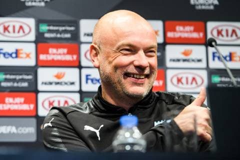 181212 Head coach Uwe Rösler of Malmö FF during a press conference PK Pressekonferenz ahead of the Europa league match between Besiktas and Malmö FF on December 12, 2018 in Istanbul. Photo: Petter Arvidson BILDBYRN kod PA 92174 Copyright: PETTERxARVIDSON BB181212PA025