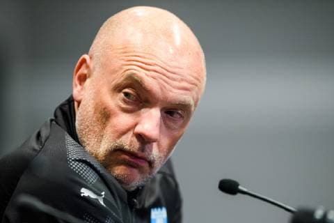 181212 Head coach Uwe Rösler of Malmö FF during a press conference PK Pressekonferenz ahead of the Europa league match between Besiktas and Malmö FF on December 12, 2018 in Istanbul. Photo: Petter Arvidson BILDBYRN kod PA 92174 Copyright: PETTERxARVIDSON BB181212PA035
