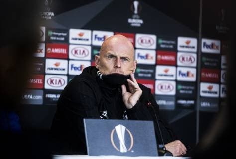 Staale Solbakken ved FC Koebenhavn pressemoede forud for Europa League kampen mod Bordeaux, i Koebenhavn onsdag den 12. december 2018.. , Copenhagen Denmark  Copyright: JonasxOlufsonx COP102 COP102 78305 spdk20181212-174206-L