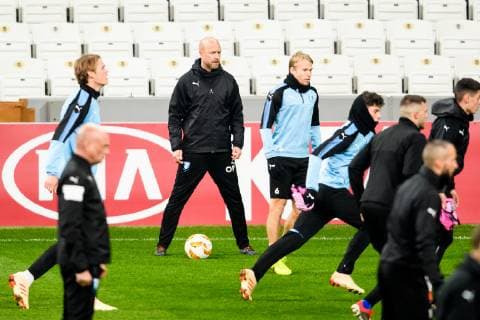 181212 Assistant coach Olof Persson of Malmö FF during a training session ahead of the Europa league match between Besiktas and Malmö FF on December 12, 2018 in Istanbul. Photo: Petter Arvidson BILDBYRAN kod PA 92174 Copyright: PETTERxARVIDSON BB181212PA070