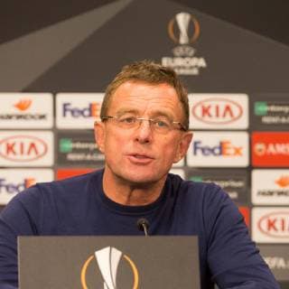 RB Leipzig - PK Fussball EL Leipzig, 12.12.2018, Red Bull Arena, Fussball, Euro League , RB Leipzig - Pressekonferenz vor dem Spiel gegen Trondheim , Im Bild: Trainer Ralf Rangnick ,