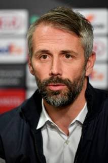 SOCCER - UEFA EL, Celtic vs RBS GLASGOW,SCOTLAND,12.DEC.18 - SOCCER - UEFA Europa League, group stage, Celtic Glasgow vs Red Bull Salzburg, preview, press conference PK Pressekonferenz of RBS. Image shows head coach Marco Rose (RBS). GEPAxpictures xFlorianxErtl