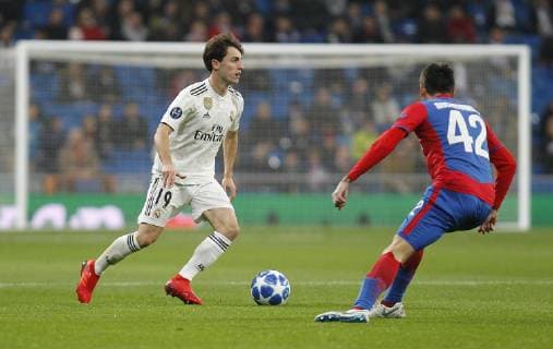 Soccer match between Real Madrid and CSK, of the Champions League 2018 2019, held at the Santiago Bernabeu stadium, in Madrid. (Photo: Jose Cuesta 261 Cordon Press). Odriozola Cordon Press