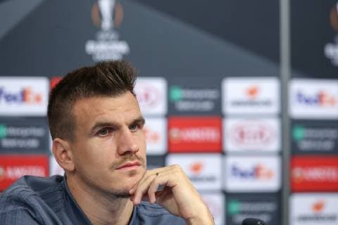 RSC Anderlecht press conference PK Pressekonferenz - Zagreb, Croatia 12.12.2018., Zagreb, Croatia - RSC Anderlecht press conference on the occasion of UEFA Champions League football match with GNK Dinamo. Ivan Santini.  LukaxStanzl PIXSELL