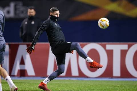 PXL_RSC Anderlecht training - Zagreb, Croatia 12.12.2018., Zagreb, Croatia - RSC Anderlecht training on the occasion of UEFA Champions League football match with GNK Dinamo. Adrien Trebel  LukaxStanzl PIXSELL