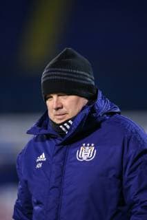 PXL_RSC Anderlecht training - Zagreb, Croatia 12.12.2018., Zagreb, Croatia - RSC Anderlecht training on the occasion of UEFA Champions League football match with GNK Dinamo. Hein Vanhaezebrouck.  LukaxStanzl PIXSELL